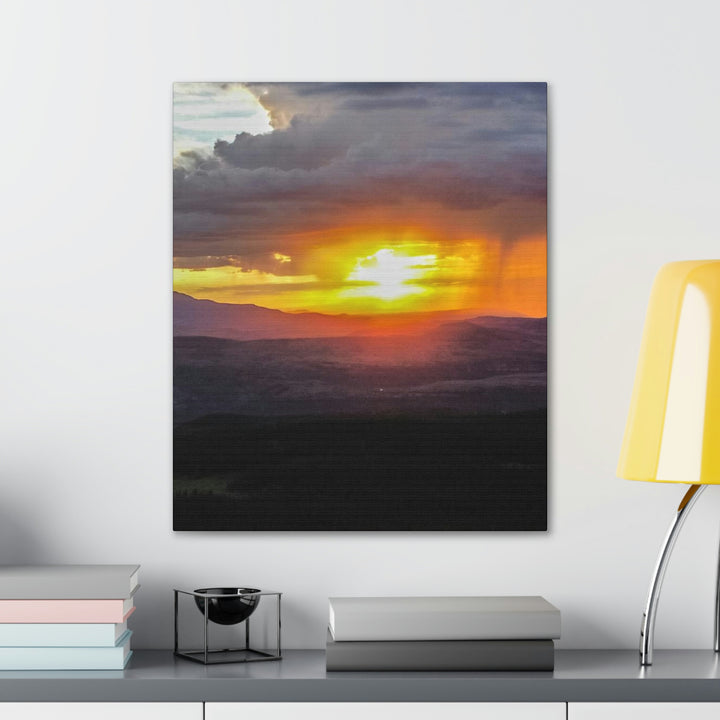 Rainy Sunset - Canvas