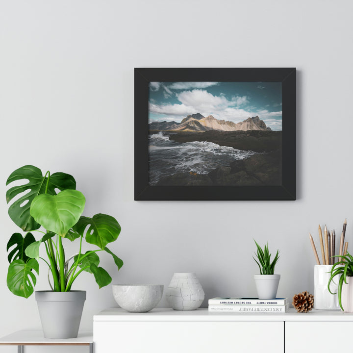 Crashing Sea - Framed Print