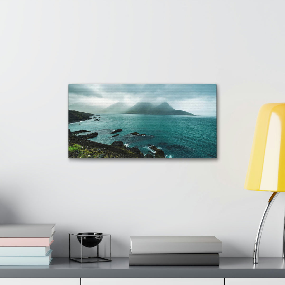 Mystical Mountain View - Canvas