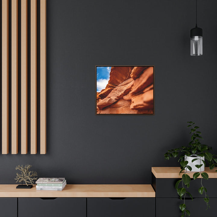 Layers of Rock - Canvas with Frame