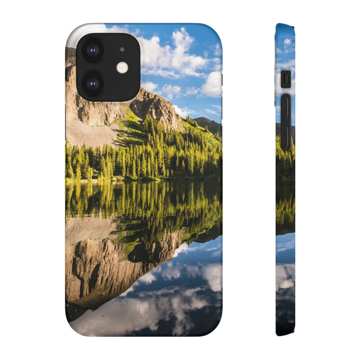 Mountain Scene Reflected - Phone Case