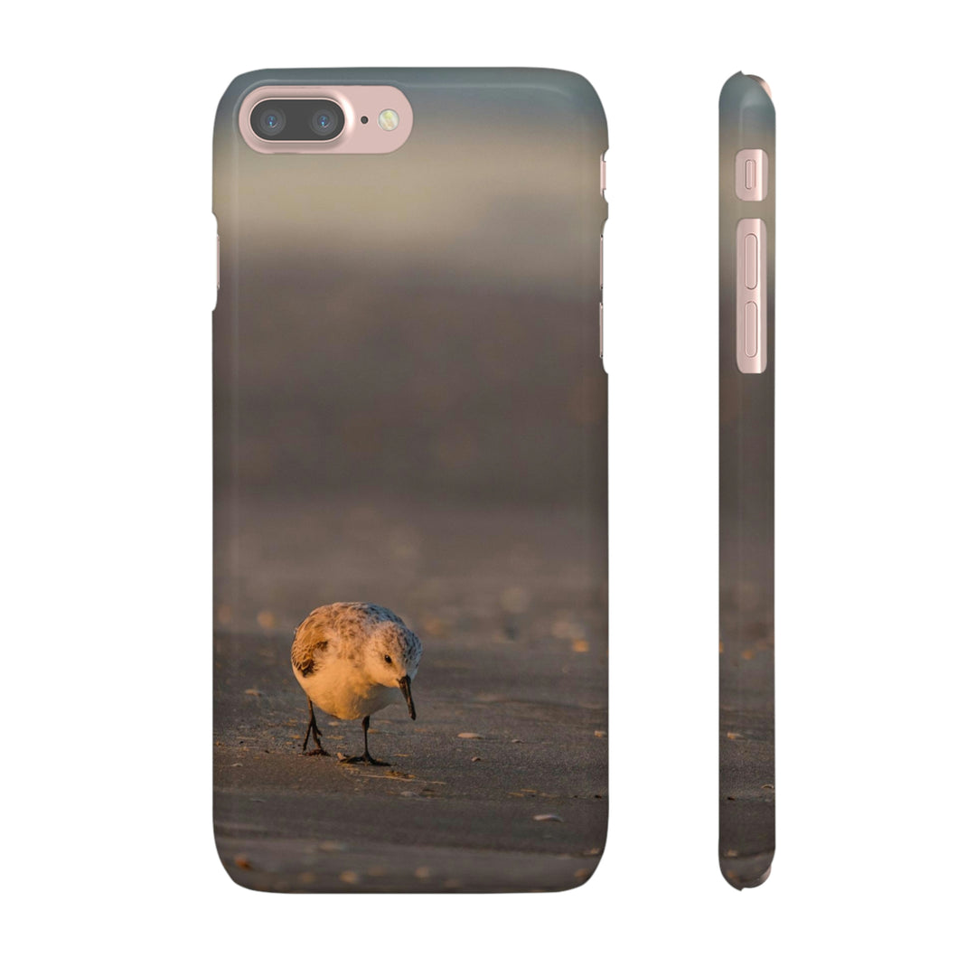 Feeding Sanderling - Phone Case