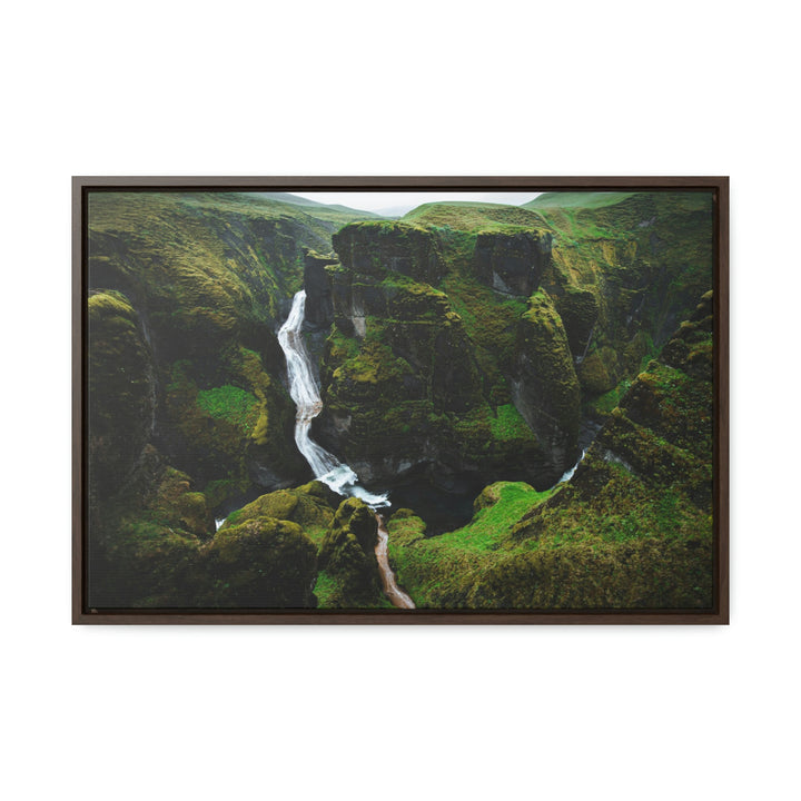 A Green Dream - Canvas with Frame