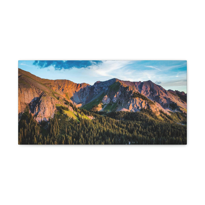 Fading Mountain Light - Canvas