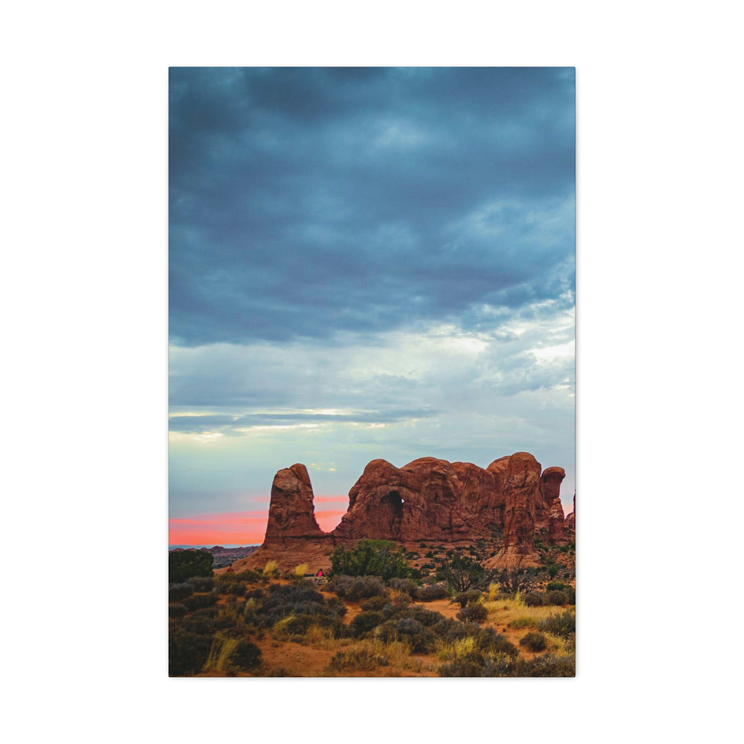 Arches at Sunset - Canvas