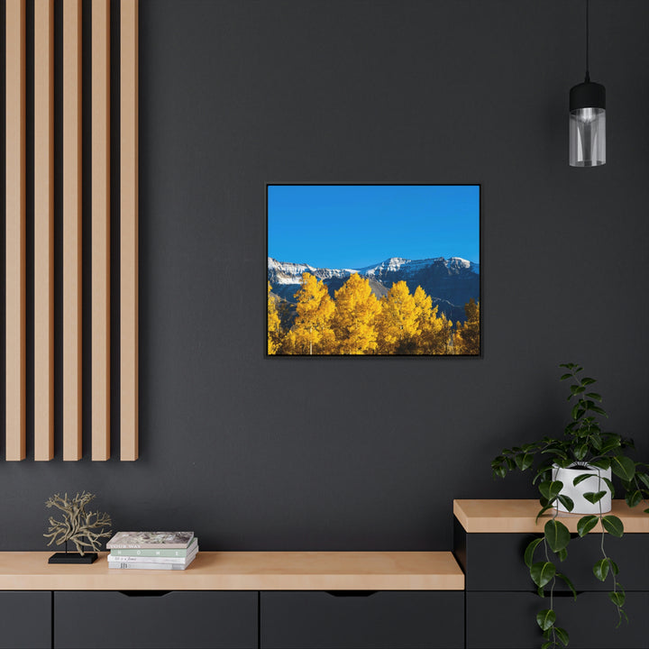 Golden Glow - Canvas with Frame