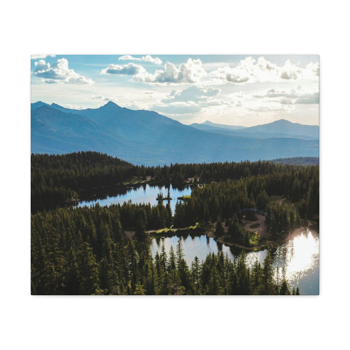 Cool Mountain Lakes - Canvas