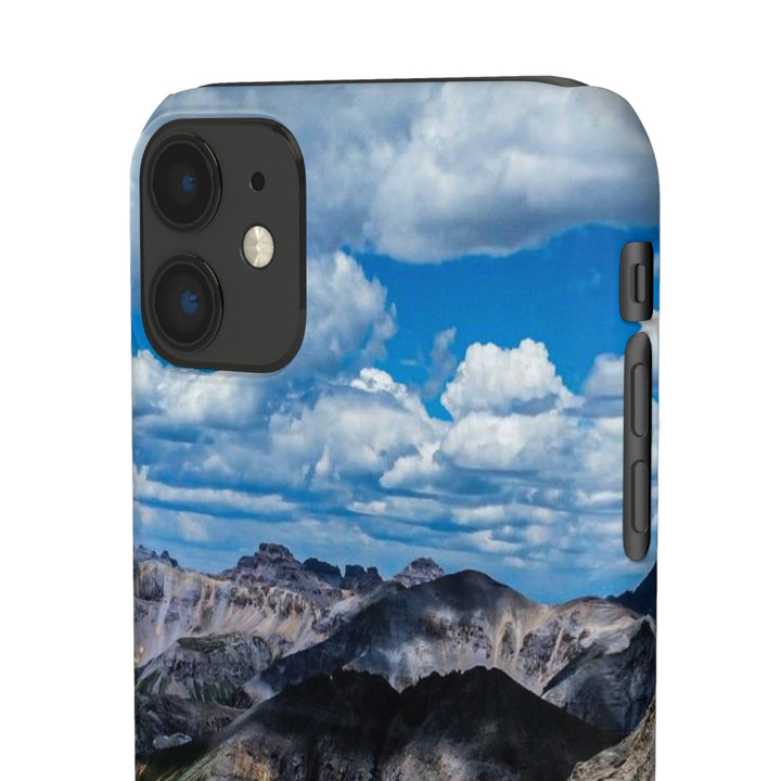 Imogene Pass From the Air - Phone Case