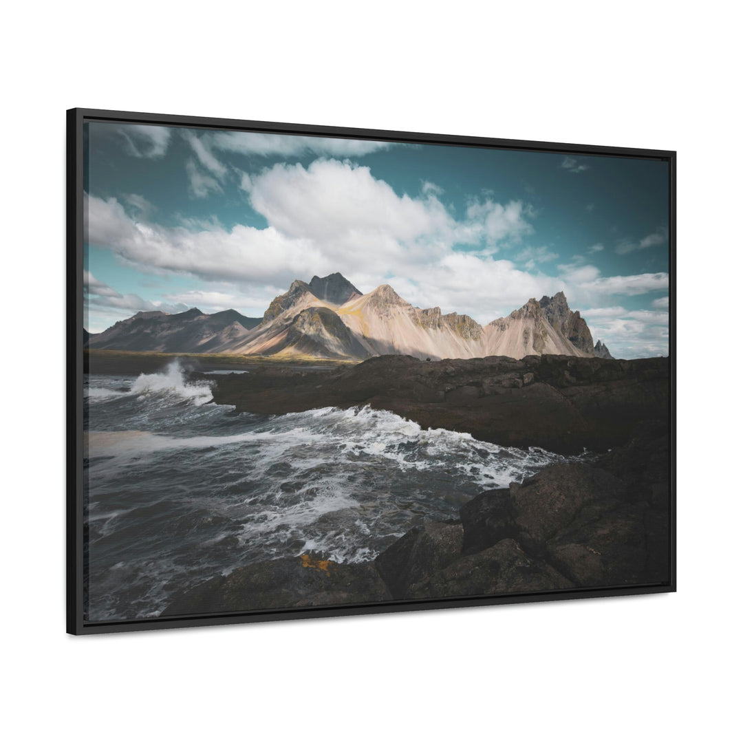 Crashing Sea - Canvas with Frame