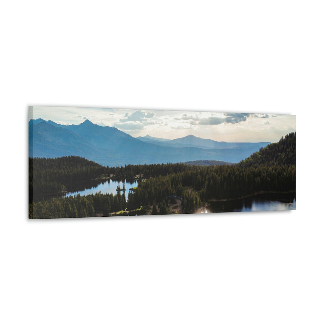 Cool Mountain Lakes - Canvas