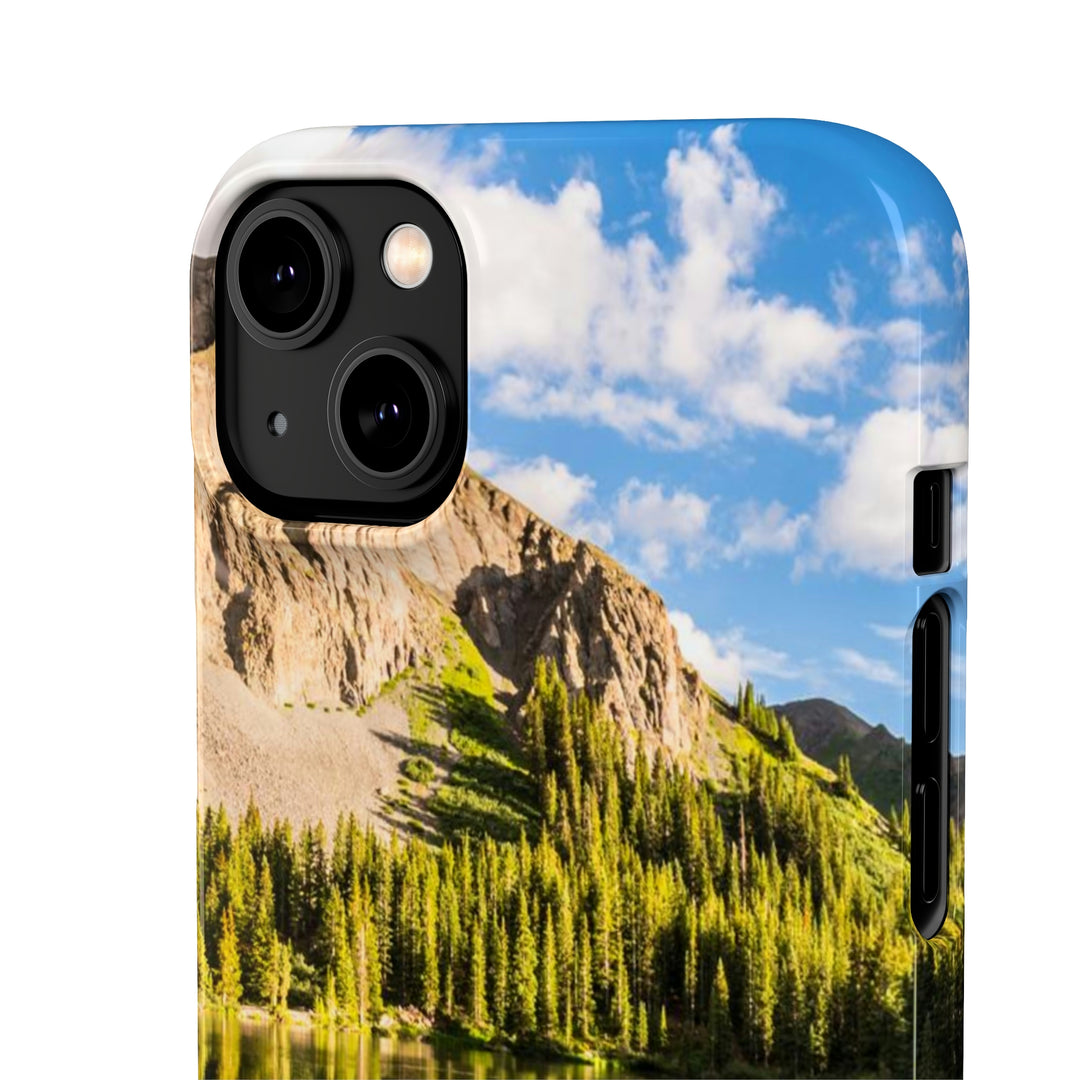 Mountain Scene Reflected - Phone Case