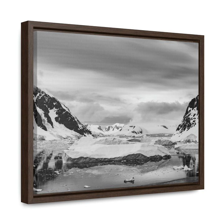 A Still Day in Black and White - Canvas with Frame