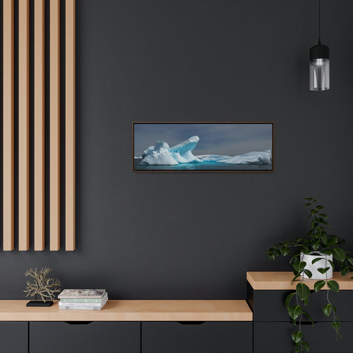 The Angles of an Iceberg - Canvas with Frame