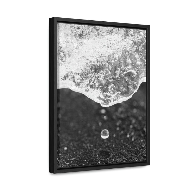 Suspended Droplet - Canvas with Frame