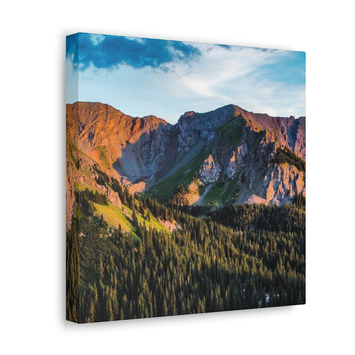 Fading Mountain Light - Canvas