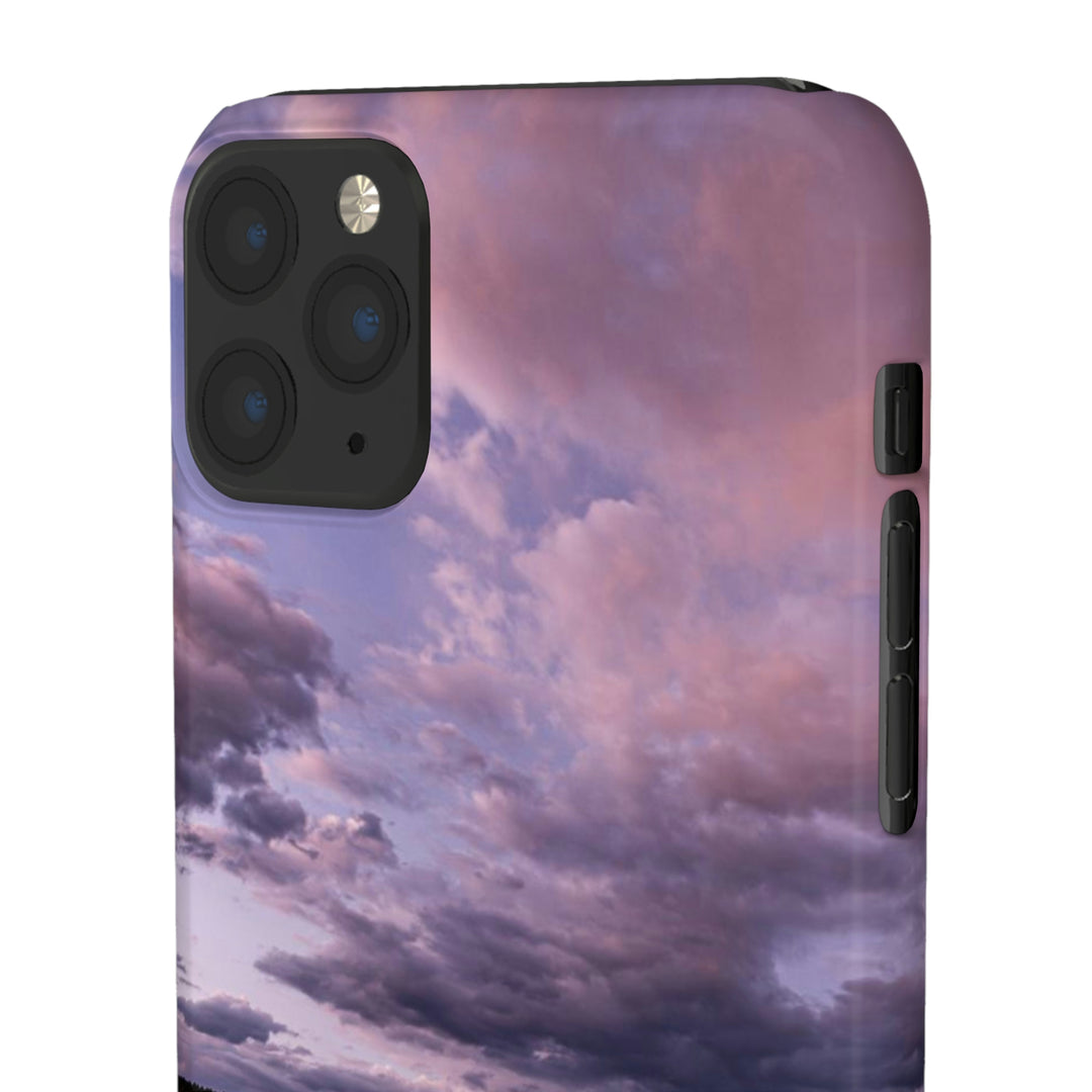 Painted Wall at Sunset Part 3 - Phone Case