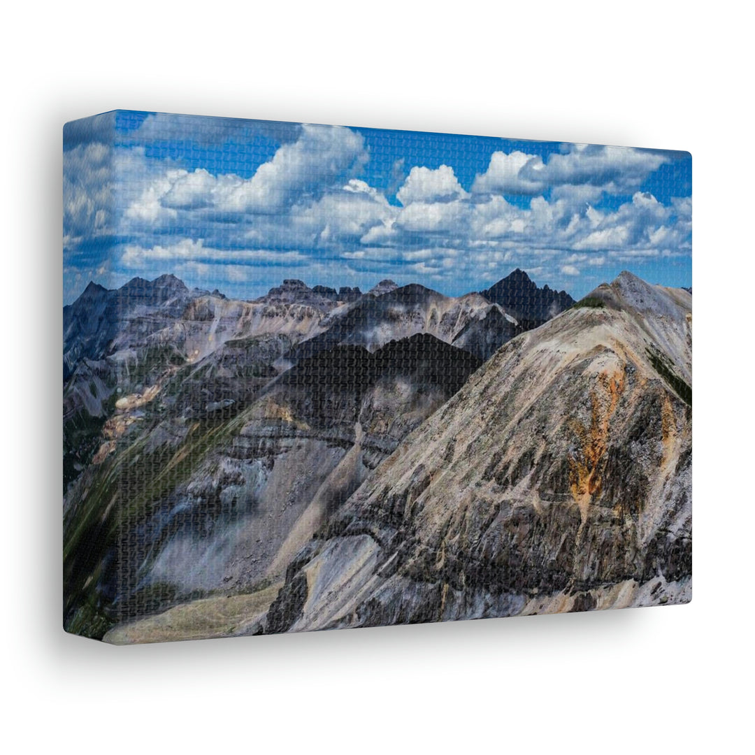 Imogene Pass From the Air - Canvas