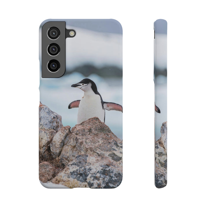 Stretched Penguin - Phone Case