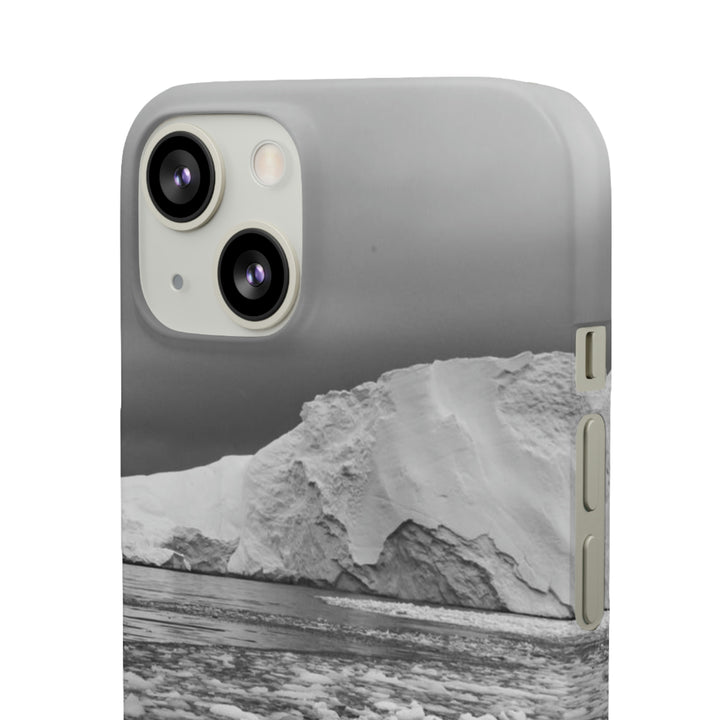 Lane of Ice In Black and White - Phone Case