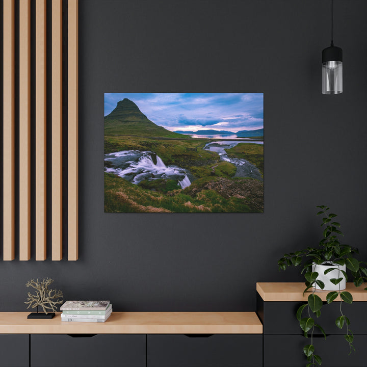 An Icelandic Sunset - Canvas