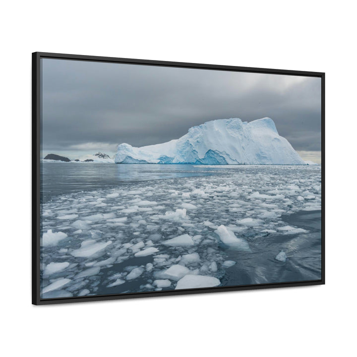 Lane of Ice - Canvas with Frame