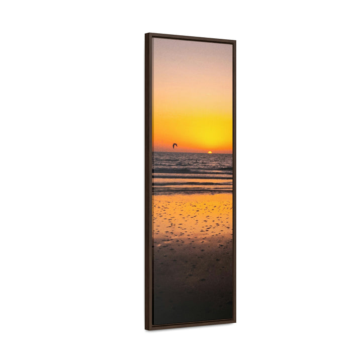 Sunrise on the Sea - Canvas with Frame