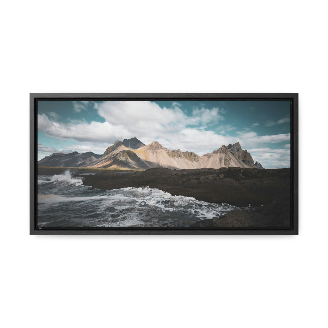 Crashing Sea - Canvas with Frame