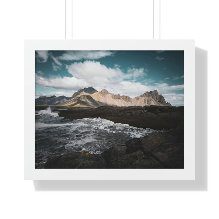 Crashing Sea - Framed Print