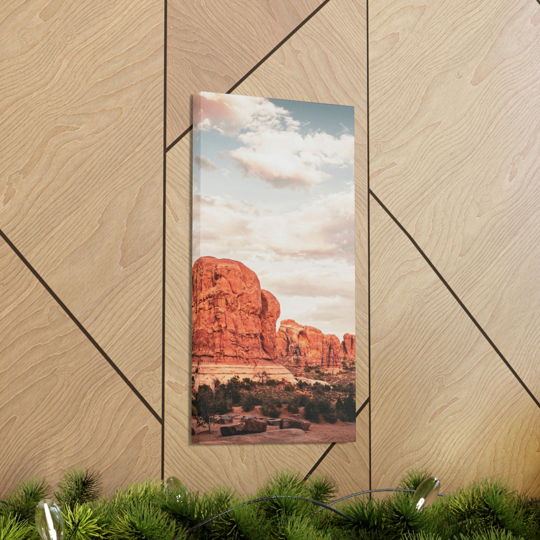 A Desert Sunset - Canvas