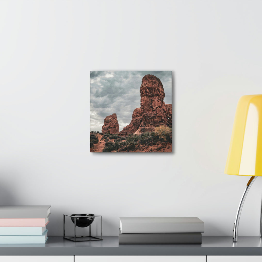 Dramatic Rocks - Canvas