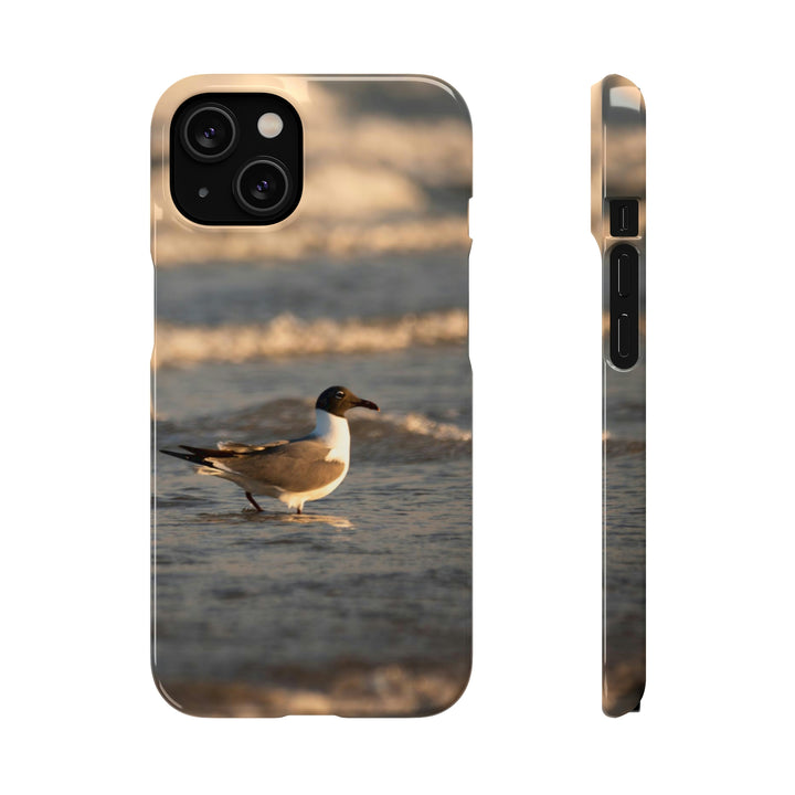 Laughing Gull in the Surf - Phone Case