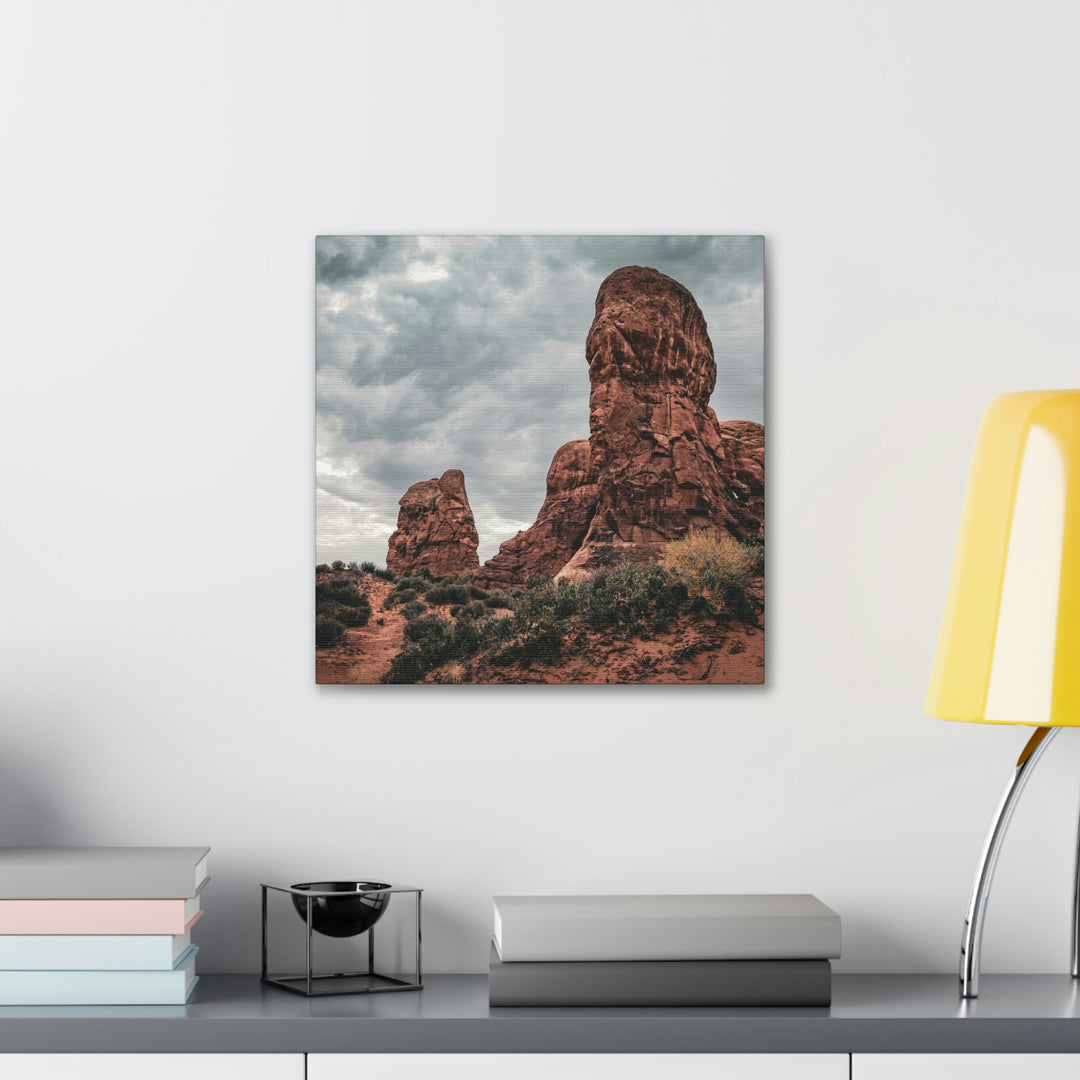 Dramatic Rocks - Canvas