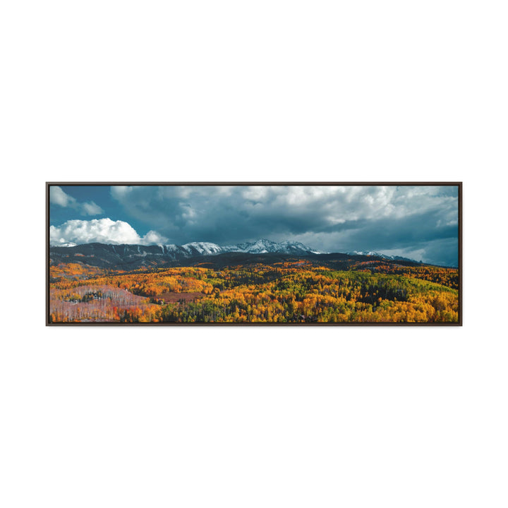 Golds of Autumn - Canvas with Frame