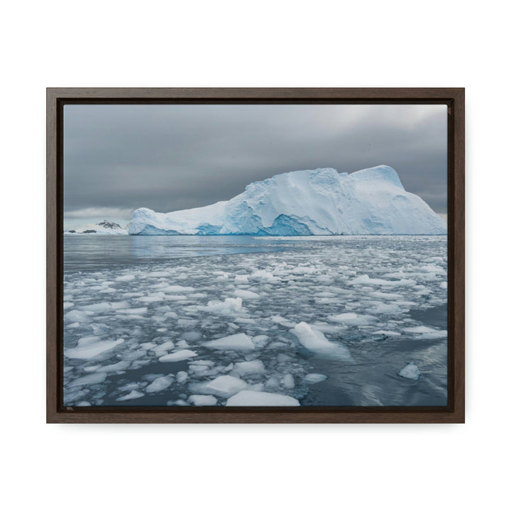 Lane of Ice - Canvas with Frame