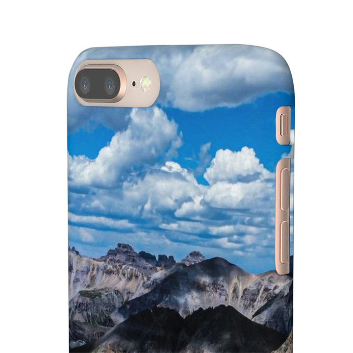 Imogene Pass From the Air - Phone Case