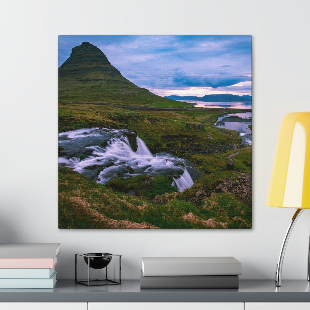 An Icelandic Sunset - Canvas