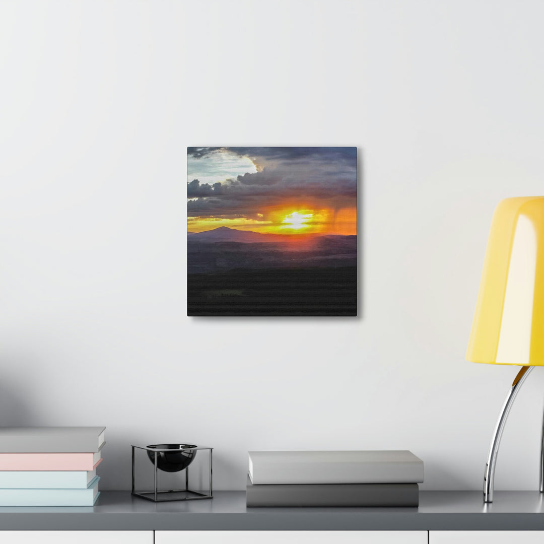 Rainy Sunset - Canvas