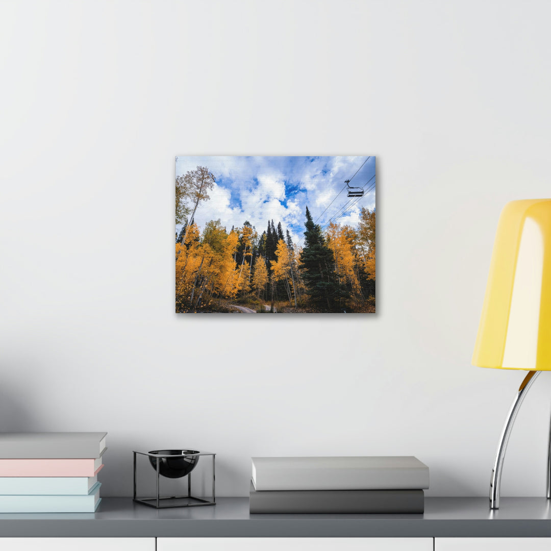 Chairlift in Suspension - Canvas