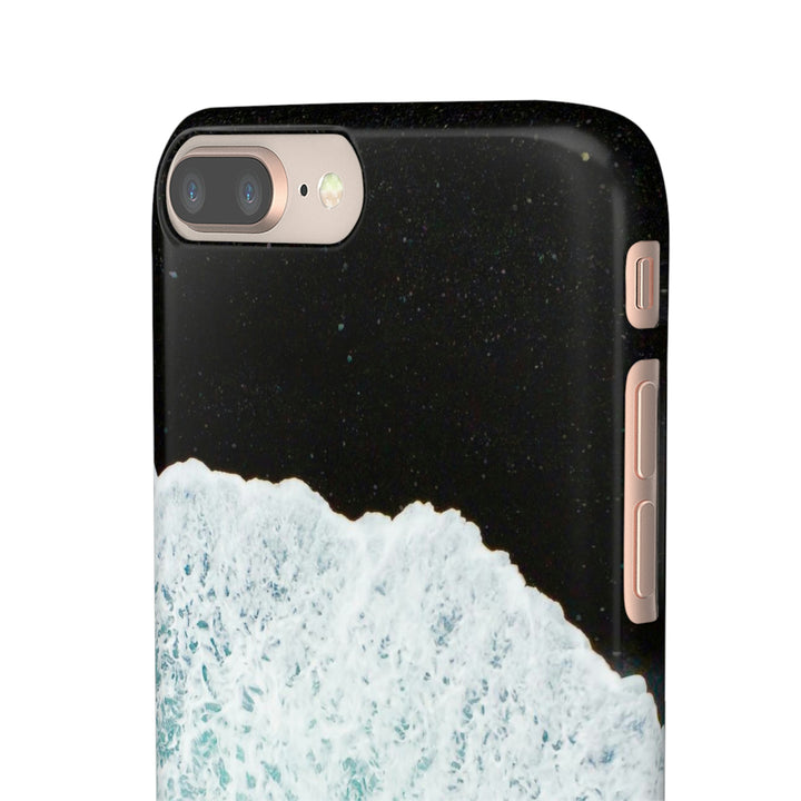 A Wave on Volcanic Sand - Phone Case