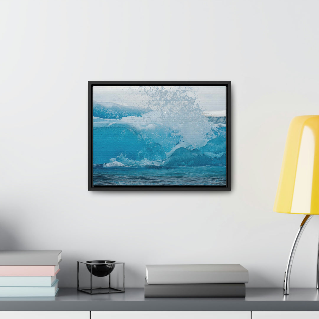 Freezing Splash - Canvas with Frame