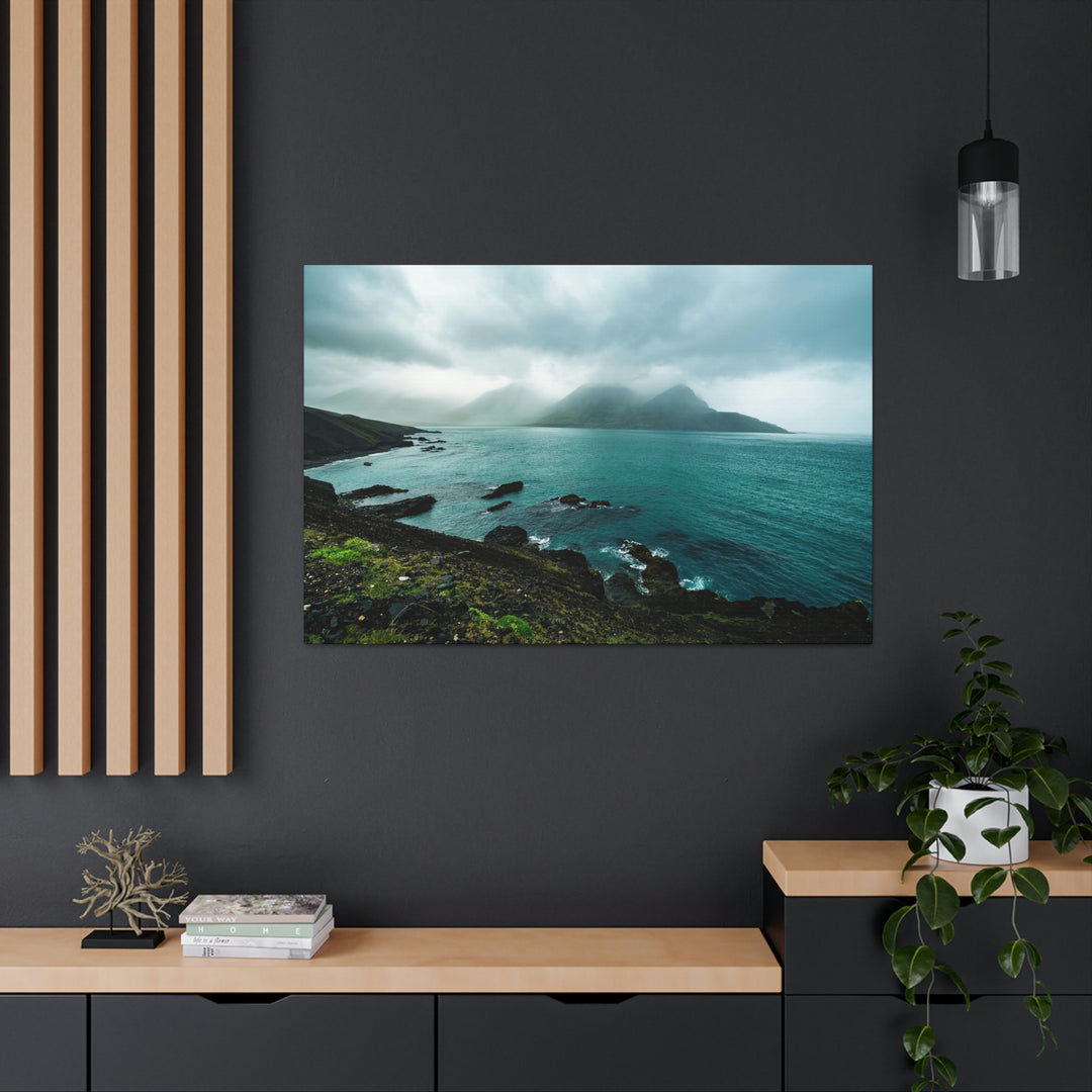 Mystical Mountain View - Canvas