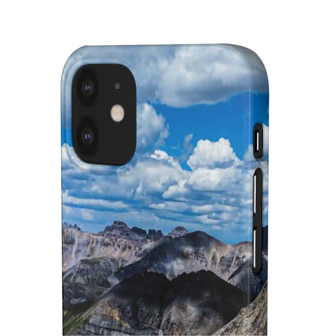 Imogene Pass From the Air - Phone Case