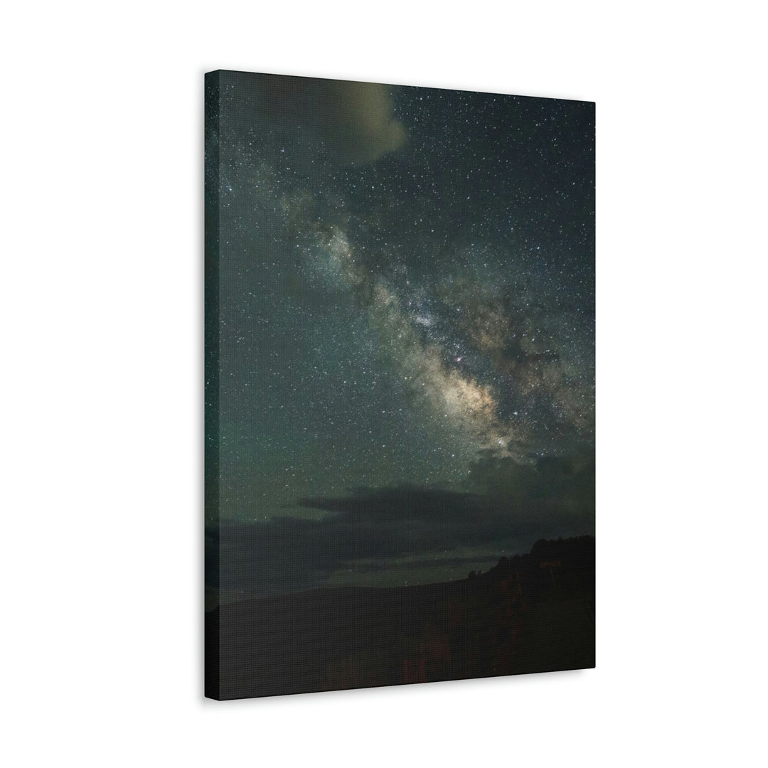 Milky Way Through the Clouds Part 2 - Canvas