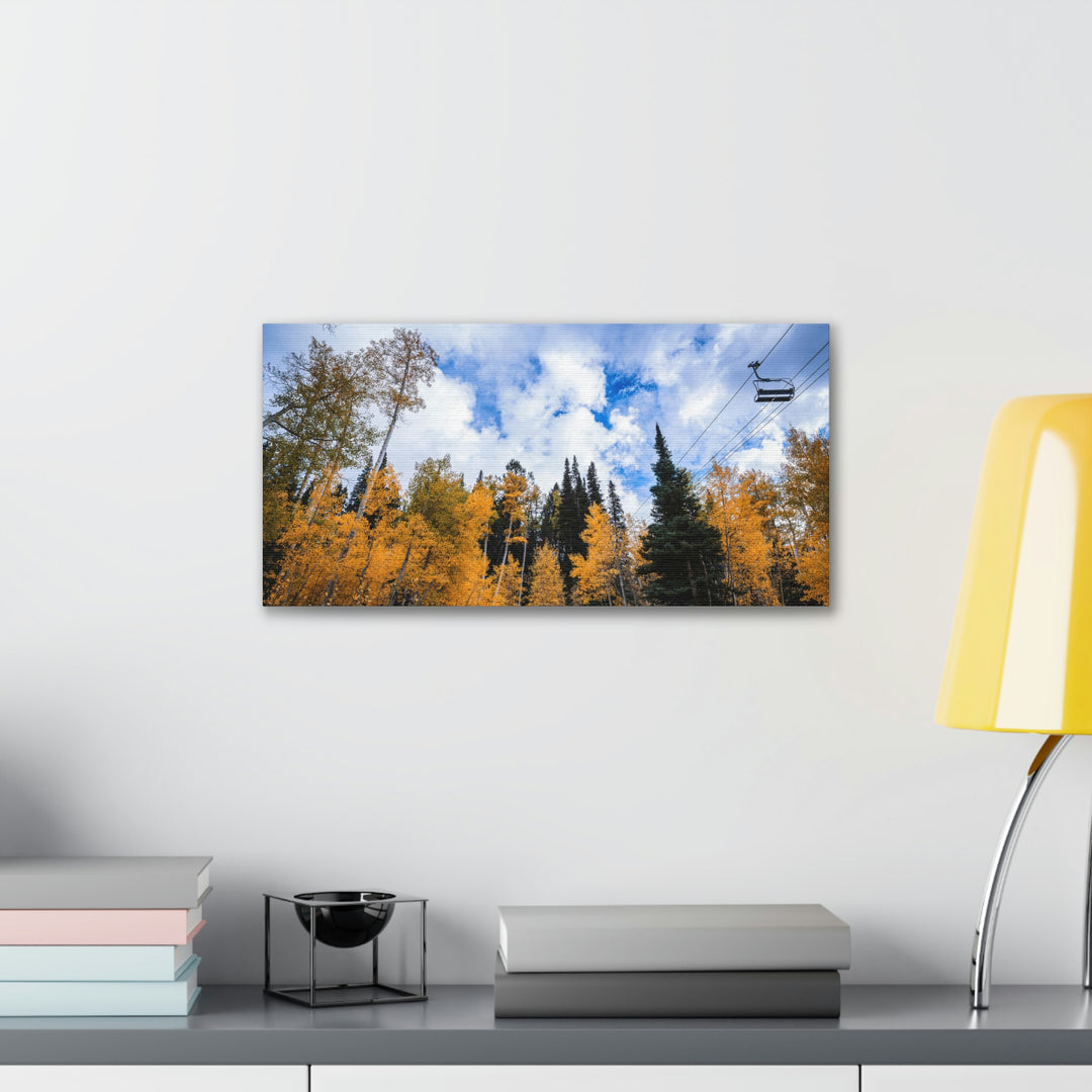 Chairlift in Suspension - Canvas