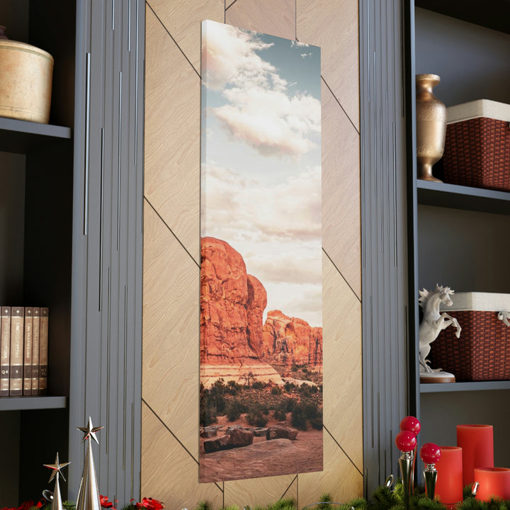 A Desert Sunset - Canvas