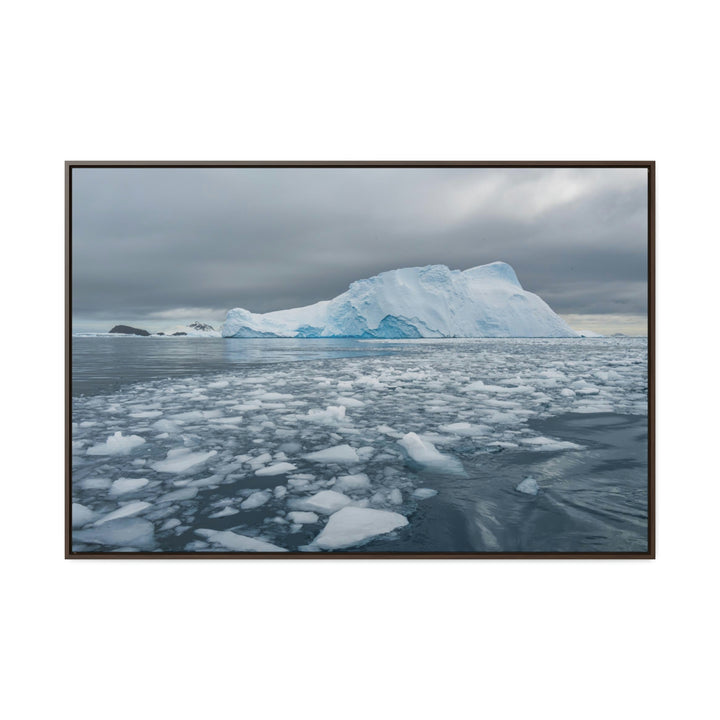 Lane of Ice - Canvas with Frame