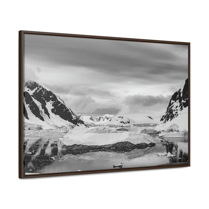 A Still Day in Black and White - Canvas with Frame