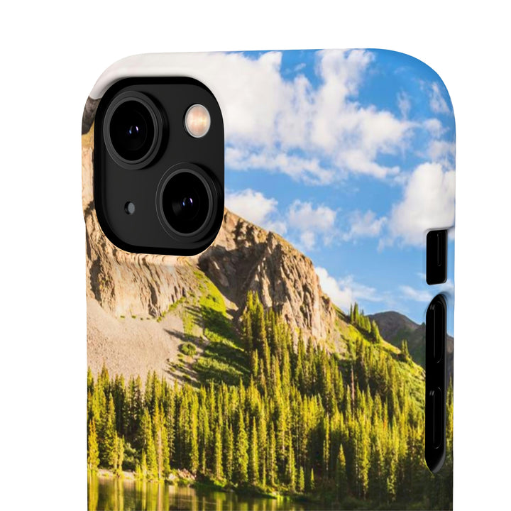 Mountain Scene Reflected - Phone Case