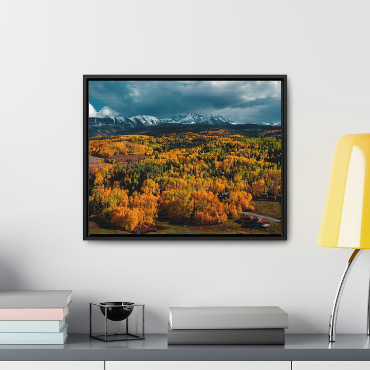 Golds of Autumn - Canvas with Frame