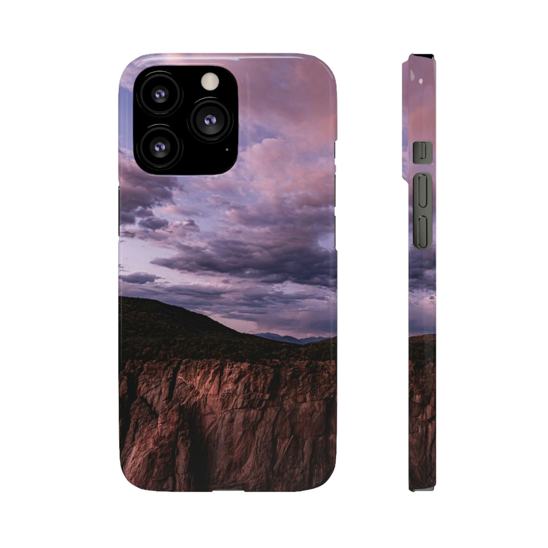 Painted Wall at Sunset Part 3 - Phone Case